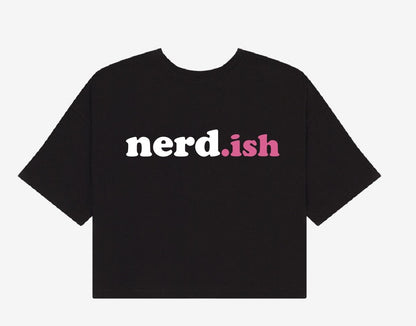 nerdish Plain Crop Top Tee